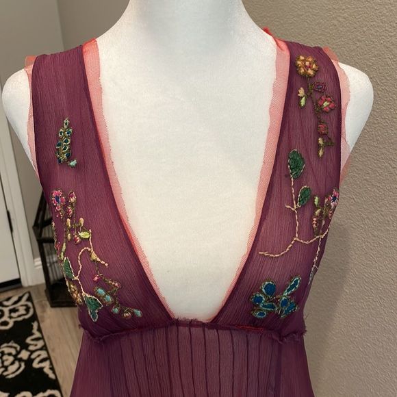 Kimchi and Blue by Urban Outfitters Silk Dress - Picture 3 of 7